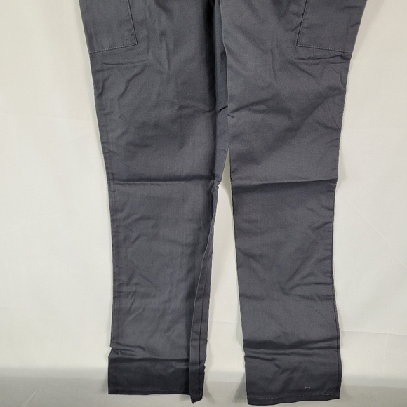 Dickies Natural Rise Tapered Leg Pull-On Tall Scrub Pant Pewter Sz Med NWT - Picture 6 of 8